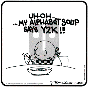 Ziggy on Sunday March 5, 2000 Comic Strip