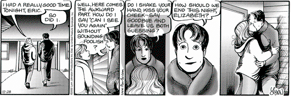 For Better or For Worse on Saturday October 28, 2000 Comic Strip