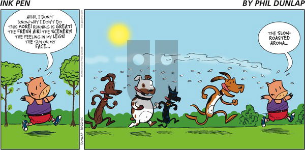 Ink Pen on Sunday October 22, 2006 Comic Strip