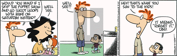 Baby Blues on Thursday August 27, 2015 Comic Strip