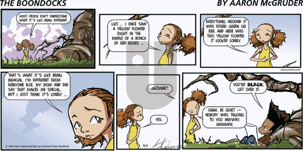 The Boondocks on Sunday December 8, 2013 Comic Strip
