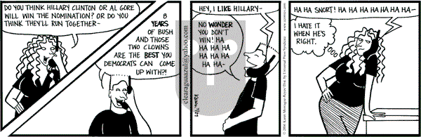 Clear Blue Water on Thursday July 27, 2006 Comic Strip