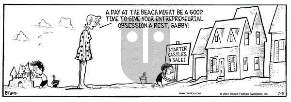 Grand Avenue on Thursday July 12, 2007 Comic Strip