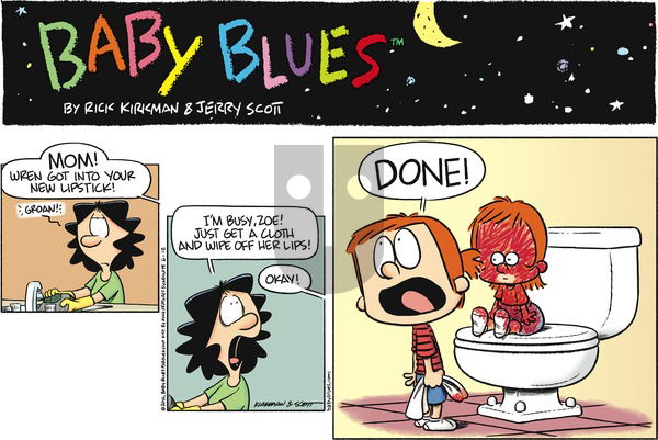 Baby Blues on Sunday June 12, 2016 Comic Strip