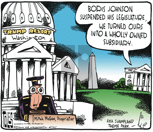 Tom Toles on Friday August 30, 2019 Comic Strip