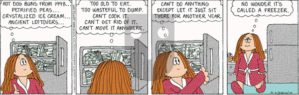 Cathy Classics on Saturday October 6, 2001 Comic Strip