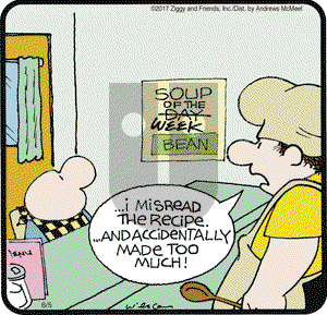 Ziggy on Monday June 5, 2017 Comic Strip