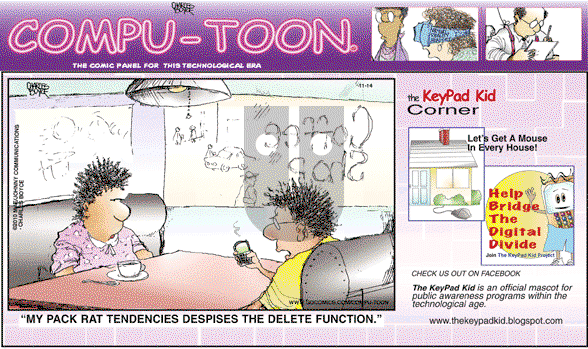 Compu-toon on Sunday November 14, 2010 Comic Strip