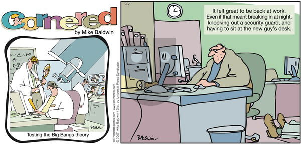 Cornered on Sunday September 2, 2007 Comic Strip