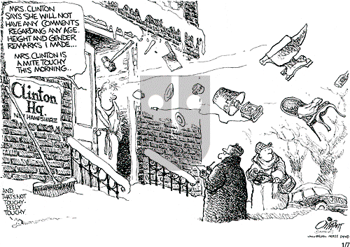 Pat Oliphant on Monday January 7, 2008 Comic Strip