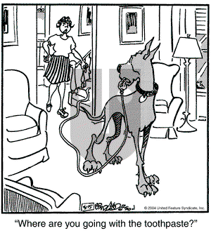 Marmaduke on Monday March 15, 2004 Comic Strip