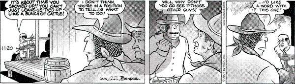 Alley Oop on Tuesday November 20, 2007 Comic Strip