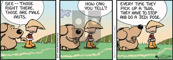 DeFlocked on Thursday June 2, 2016 Comic Strip