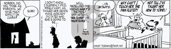 Over the Hedge on Friday May 9, 1997 Comic Strip