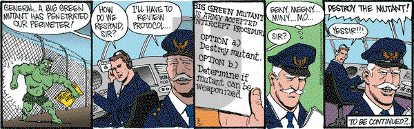 Monty on Saturday February 21, 2015 Comic Strip