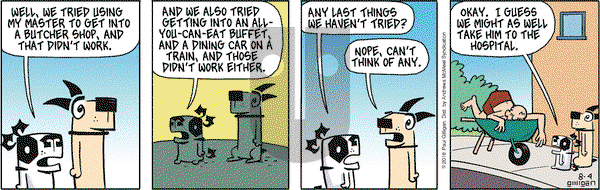 Pooch Cafe on Saturday August 4, 2018 Comic Strip