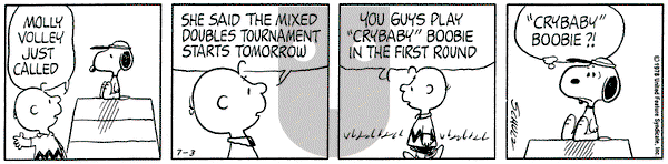 Peanuts on Monday July 3, 1978 Comic Strip
