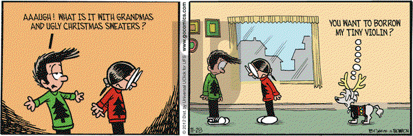 Grand Avenue on Wednesday November 28, 2012 Comic Strip