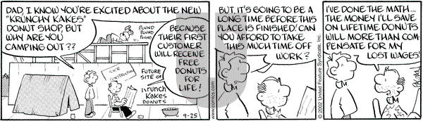 Drabble on Friday September 27, 2002 Comic Strip