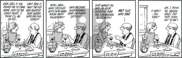 Doonesbury on Friday March 13, 1981 Comic Strip