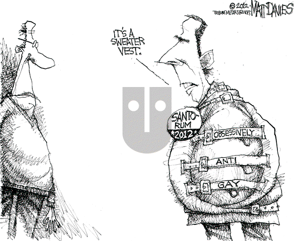 Matt Davies on Thursday January 12, 2012 Comic Strip