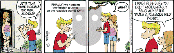 Arlo and Janis on Monday April 4, 2016 Comic Strip