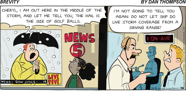 Brevity on Sunday November 3, 2019 Comic Strip