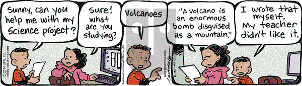 JumpStart on Monday April 21, 2014 Comic Strip