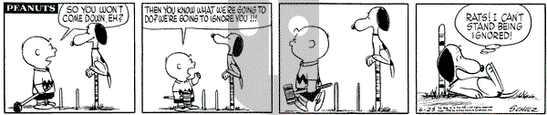 Peanuts on Saturday June 23, 1956 Comic Strip