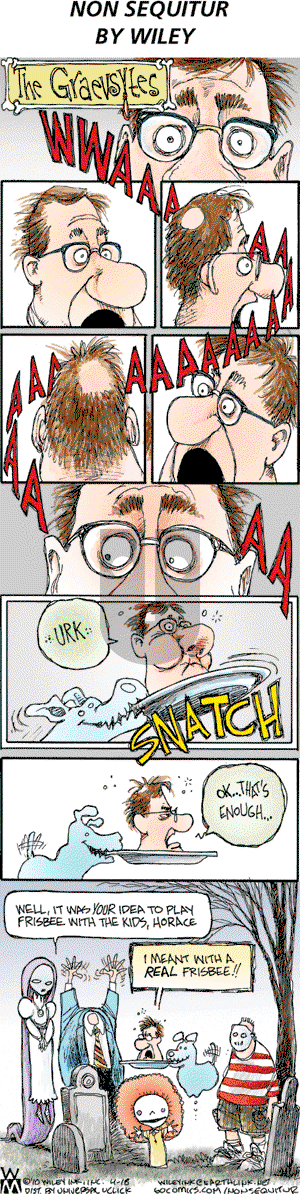 Non Sequitur on Sunday April 18, 2010 Comic Strip