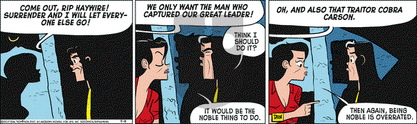 Rip Haywire on Saturday July 8, 2017 Comic Strip
