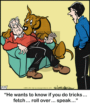 Marmaduke on Thursday February 25, 2016 Comic Strip