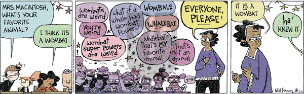 Wallace the Brave on Tuesday April 8, 2025 Comic Strip
