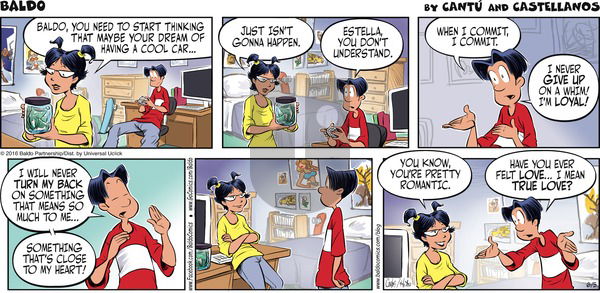 Baldo on Sunday June 5, 2016 Comic Strip