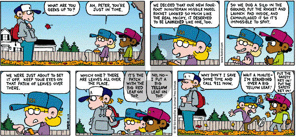 FoxTrot on Sunday October 19, 1997 Comic Strip