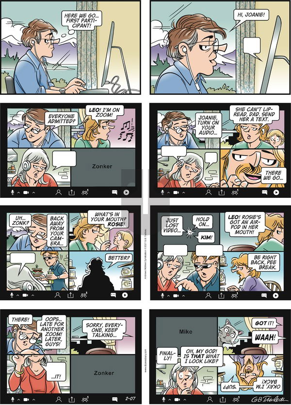 Doonesbury - Sunday February 7, 2021 Comic Strip