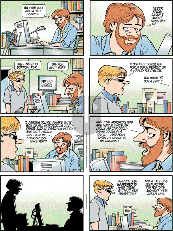 Doonesbury - Sunday November 4, 2007 Comic Strip