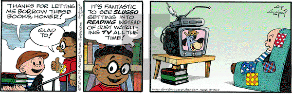 Nancy on Friday March 10, 2017 Comic Strip