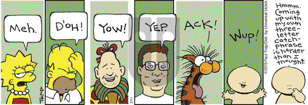 Thatababy on Wednesday February 11, 2015 Comic Strip