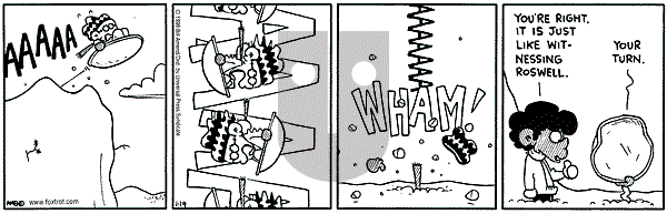 FoxTrot on Tuesday January 19, 1999 Comic Strip
