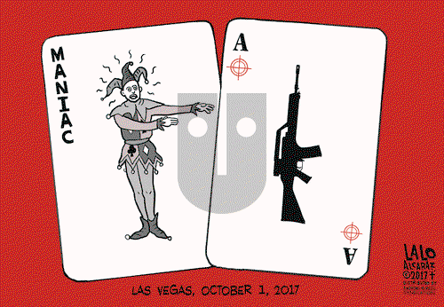 Lalo Alcaraz on Tuesday October 3, 2017 Comic Strip