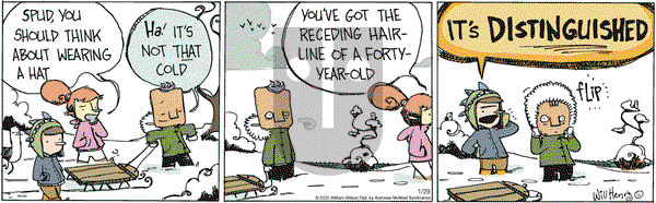 Wallace the Brave on Wednesday January 29, 2020 Comic Strip