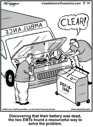 Close to Home on Thursday March 14, 2002 Comic Strip