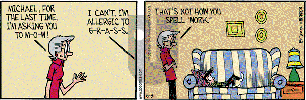 Grand Avenue on Wednesday June 3, 2015 Comic Strip