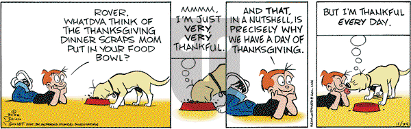 Red and Rover - Thursday November 24, 2022 Comic Strip
