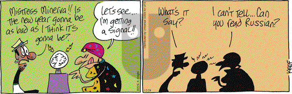 The Knight Life on Wednesday December 28, 2016 Comic Strip