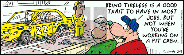 Frank and Ernest on Wednesday February 3, 2021 Comic Strip