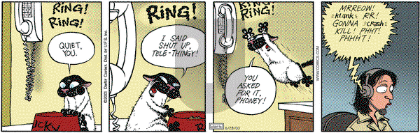 Get Fuzzy on Saturday June 28, 2003 Comic Strip