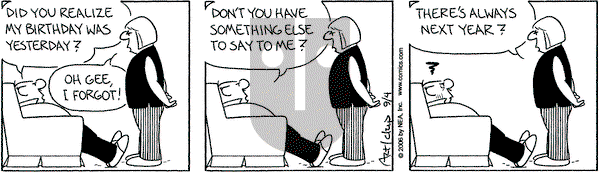 The Born Loser on Monday September 4, 2006 Comic Strip