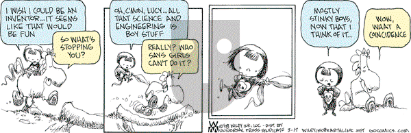 Non Sequitur on Monday March 17, 2008 Comic Strip